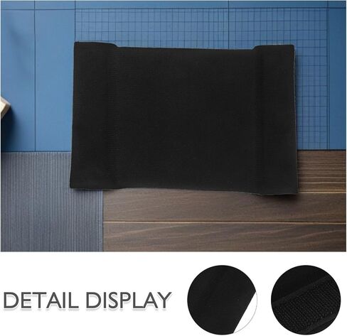 Wakauto 4pcs Camera Bag Insert Dividers, Black Fiber Velvet in Kuwait