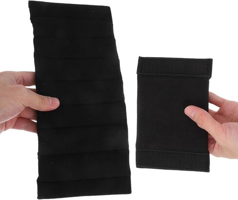 Wakauto 4pcs Camera Bag Insert Dividers, Black Fiber Velvet in Kuwait