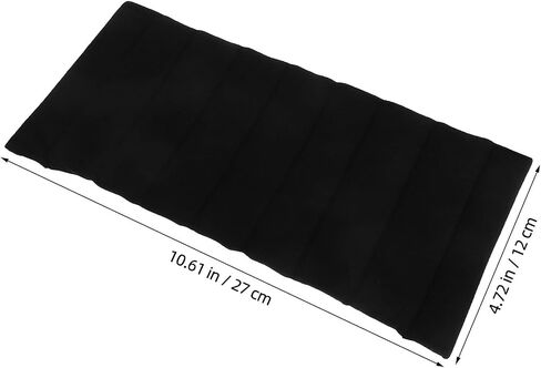 Wakauto 4pcs Camera Bag Insert Dividers, Black Fiber Velvet in Kuwait