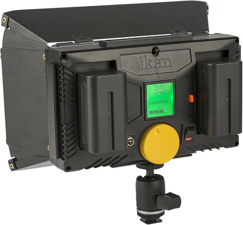 Ikan Mylo Mini Bi-Color LED Travel Kit, Black (MB4-TK) in Kuwait