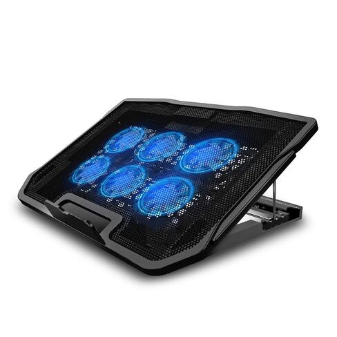 Metal Mesh 6-Fan Silent Laptop Computer Cooler in Kuwait