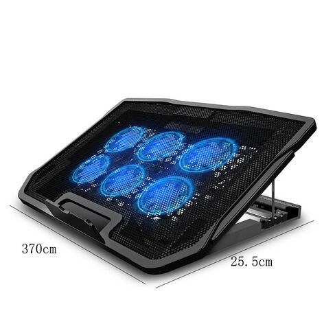 Metal Mesh 6-Fan Silent Laptop Computer Cooler in Kuwait