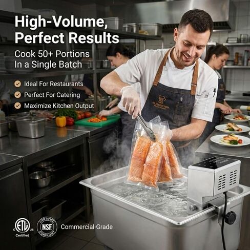 Commercial Sous Vide Cooker, 13 Gal, 1800W – SV310 in Saudi Arabia