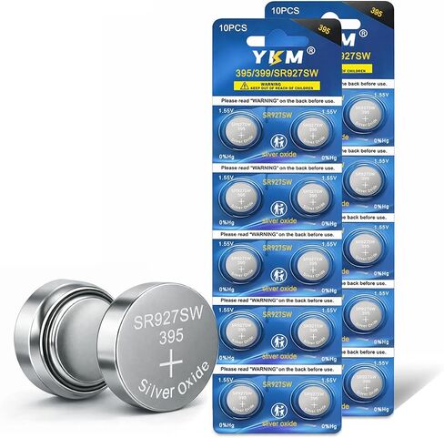 SR927SW 395 Watch Battery 20 Pack 399 LR927 AG7 1.55V Silver Oxide Battery in Kuwait