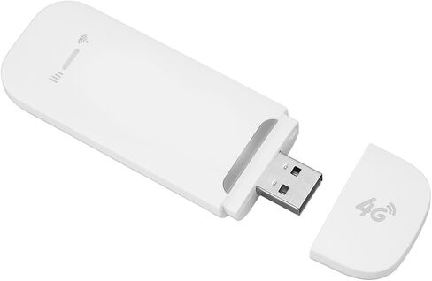 Cuifati 4G USB WiFi Dongle Portable Hotspot 150Mbps High Speed, Support 10 Devices, Plug and Play SIM Card Slot WiFi Modem with Security Encryption for Laptop, Car, Travel in Kuwait