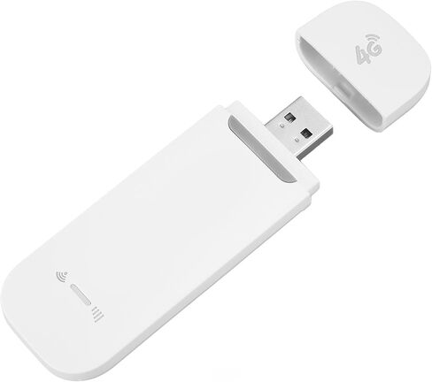 Cuifati 4G USB WiFi Dongle Portable Hotspot 150Mbps High Speed, Support 10 Devices, Plug and Play SIM Card Slot WiFi Modem with Security Encryption for Laptop, Car, Travel in Kuwait