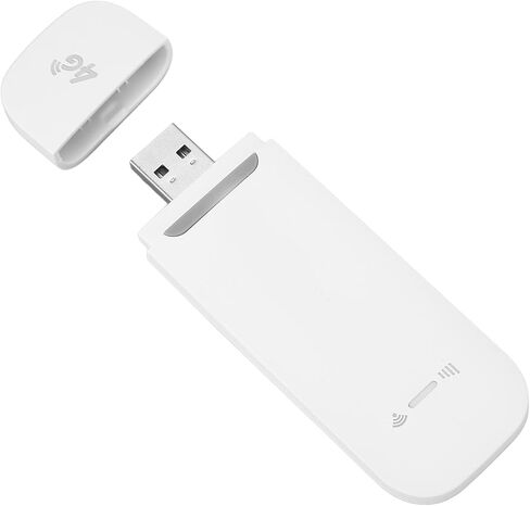 Cuifati 4G USB WiFi Dongle Portable Hotspot 150Mbps High Speed, Support 10 Devices, Plug and Play SIM Card Slot WiFi Modem with Security Encryption for Laptop, Car, Travel in Kuwait