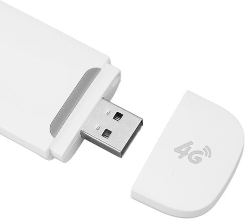 Cuifati 4G USB WiFi Dongle Portable Hotspot 150Mbps High Speed, Support 10 Devices, Plug and Play SIM Card Slot WiFi Modem with Security Encryption for Laptop, Car, Travel in Kuwait
