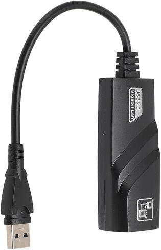 USB 3.0 to Gigabit Ethernet Network Adapter, 10/100/1000Mbps Portable USB Network Converter with Plug and Play for Vista 7 8 10 11, macOS, Linux in Kuwait