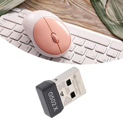 USB Dongle Mouse Receiver Stable Connectivity Compact Portable for Wireless Gaming Mouse in Kuwait