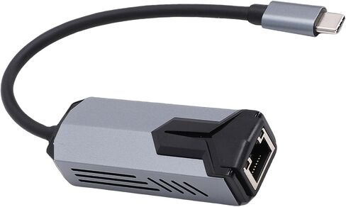 5Gbps Aluminum USB C to Ethernet Adapter for, 5000Mbps Converter for Portable Desktop PC, Lightweight and Portable, for Home or Work in Kuwait