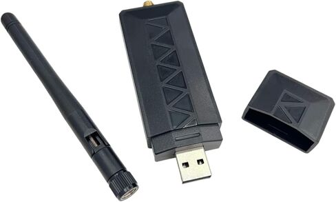 WiFi Adapter for Kali Linux and Windows 7 8 10 11, 2.4G 150Mbps Speed, 1Pcs Arheros AR9271 Network Card with 2DBi Antenna in Saudi Arabia