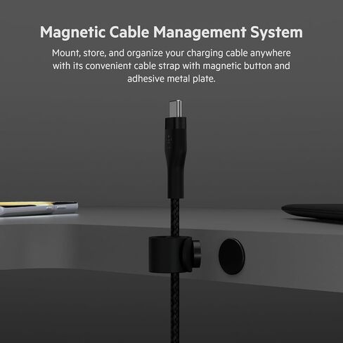 Belkin USB C to USB C Braided Cable 9.9ft Fast iPhone Charger Cord in Kuwait