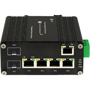 محول عبور صناعي 2 SFP + 5 منافذ جيجابت بو إي in Kuwait