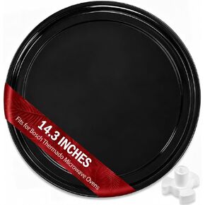 00795449 Metal Microwave Oven Turntable Cooking Tray 14.3in Fits for Most Bosch Thermador Gaggenau Microwaves, Replaces Part Numbers 795449 4163342 AP5953661 PS10061150 Black in Saudi Arabia