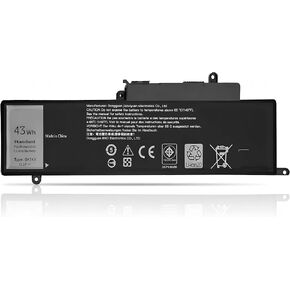 GK5KY استبدال بطارية الكمبيوتر المحمول لديل انسبايرون 11 3000 3147 3148 3152 3153 3157 3158 انسبايرون 15 7558 7568 انسبايرون 13 7353 7359 7347 7348 4K8YH 92NCT 04K8YH RHN1C 0WF28 P20T P55F in Kuwait