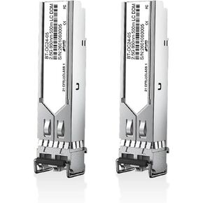 2.5G SFP + وحدة إرسال واستقبال مزدوجة LC متعددة الأوضاع 850nm 500m DDM وحدة الألياف البصرية (8 قطعة) in Kuwait