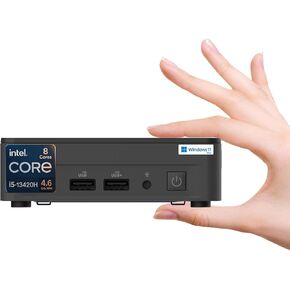 Customized ASUS NUC 13 Pro Slim Mini PC Desktop, Intel Core i5-13420H CPU, 8GB/ 16GB/ 32GB/ 64GB RAM, 256GB/ 512GB/ 1TB/ 2TB SSD, 4K Display, HDMI, Wi-Fi 6, Win11 Pro, MS Office for The Web in Kuwait