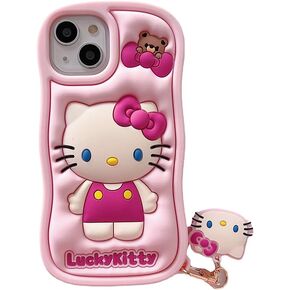 Cartoon Cute Kitty Phone for iPhone 11 Case in Saudi Arabia