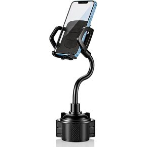 Cup Holder Phone Holder for Car, Adjustable Gooseneck Mount for 4-7" Phones in Saudi Arabia