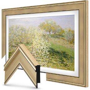Champagne 65" Deco TV Frame for Samsung The Frame/Pro TVs in Kuwait