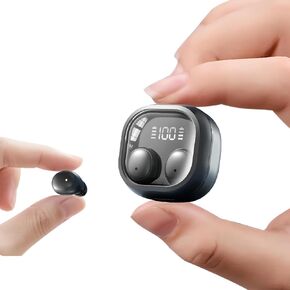 HJX M125 Invisible Earbuds Mini Sleep Earbuds for Side Sleepers,Off White in Saudi Arabia