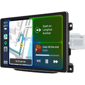Joying Car Radio for Jeep Cherokee 2014-2018 Upgrade, Android 13 Head Unit 8 Inch IPS Touchscreen Stereo 8GB+128GB with CarPlay & Android Auto, GPS Navigation, AM/FM, Volume Knob(JY-RC721T8) in Saudi Arabia