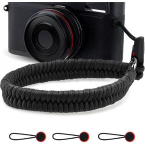 Camera Wrist Strap, Universal Hand Strap with 4 Quick Release Anchor Connectors, for DSLR & Mirrorless Camera in Kuwait