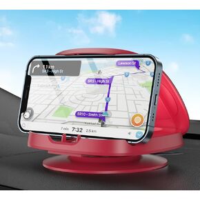 JOYEKY Cell Phone Holder for Car, Vertical Horizontal Car Phone Mount with 360° Rotate Dashboard Cradle Compatible iPhone Samsung Galaxy Android Smartphones, GPS Devices in Saudi Arabia