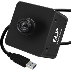 5K USB3.0 Industrial Camera,20MP 5120x3840 High Resolution Webcam,85° HFOV No Distortion Lens,Support USB3.0/2.0 High Speed Transmission,Plug&Play for Windows Linux Mac Android System in Saudi Arabia