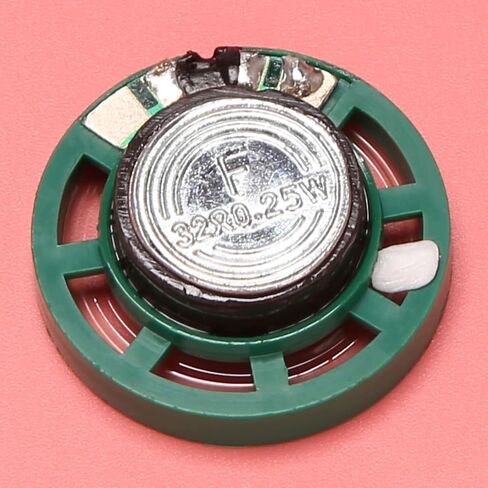0.25 W 32 Ohm Plastic 4 Magnetic Speaker with 27 mm Diameter Green + Silver in Saudi Arabia