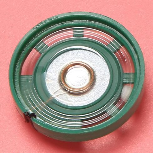0.25 W 32 Ohm Plastic 4 Magnetic Speaker with 27 mm Diameter Green + Silver in Saudi Arabia