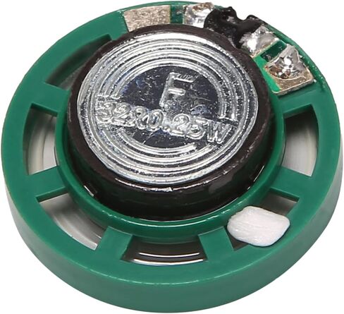 0.25 W 32 Ohm Plastic 4 Magnetic Speaker with 27 mm Diameter Green + Silver in Saudi Arabia