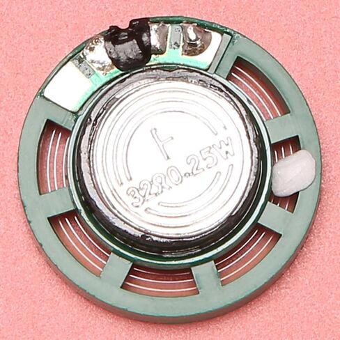 0.25 W 32 Ohm Plastic 4 Magnetic Speaker with 27 mm Diameter Green + Silver in Saudi Arabia