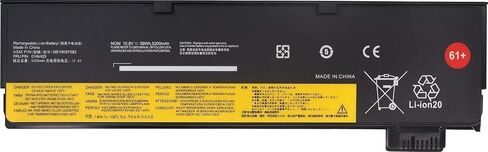 01AV425 61+ 61 Battery for ThinkPad T470 T570 T480 T580 A475 A485 P51S P52S TP25 Series SB10K97584 SB10K97585 01AV490 01AV492 01AV422 01AV423 X50M08812 56Wh Computer Battery in Kuwait