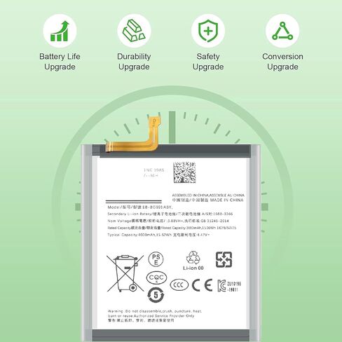 Galaxy S21 Battery Replacement,Upgraded New Battery for Samsung Galaxy Samsung Galaxy S21 SM-G991U1 SM-G991F EB-BG991ABY with Adhesive Tape Professional Tool Kit in Saudi Arabia