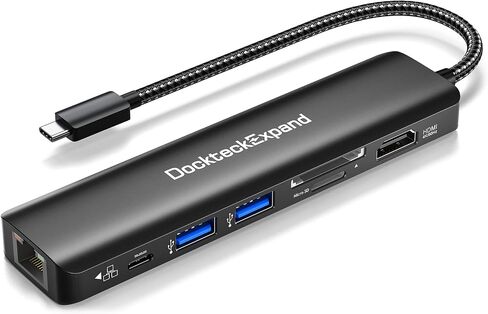 محور USB C، Dockteckتوسيع 5 في 1 محول USB-C متعدد المنافذ in Kuwait