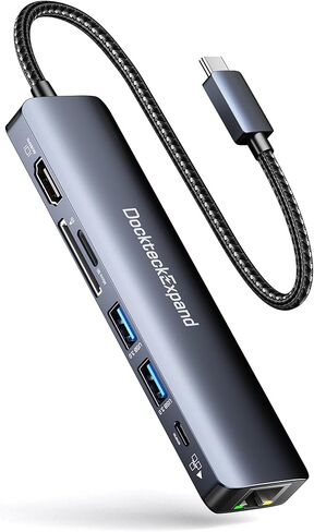 محور USB C، Dockteckتوسيع 5 في 1 محول USB-C متعدد المنافذ in Kuwait