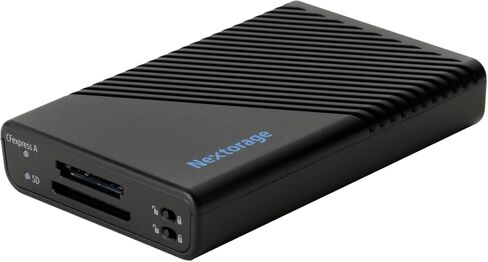 Nextorage اليابان Cfexpress Type A قارئ بطاقات USB 40 جيجابت في الثانية USB 4 Type C مناسب لبطاقات الذاكرة Cfexpress 4.0 Type A NX-SA1PRO(USB 40 جيجابت في الثانية CFexpress Type A فتحة واحدة) in Kuwait