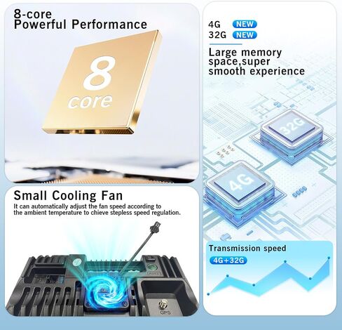 8 Core 4G + 32G Android 14 راديو السيارة ستيريو لسيارة تشيفي سيلفرادو 2007-2012 in Kuwait
