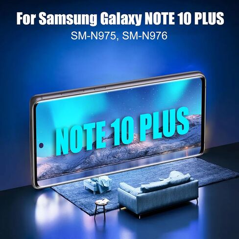 for Samsung Galaxy Note 10 Plus LCD Screen Replacement SM-N975 SM-N976 6.8" LCD Display Touch Digitizer Assembly with Black Frame[US Version](Without Fingerprint) in Kuwait