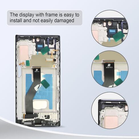 for Samsung Galaxy Note 10 Plus LCD Screen Replacement SM-N975 SM-N976 6.8" LCD Display Touch Digitizer Assembly with Black Frame[US Version](Without Fingerprint) in Kuwait
