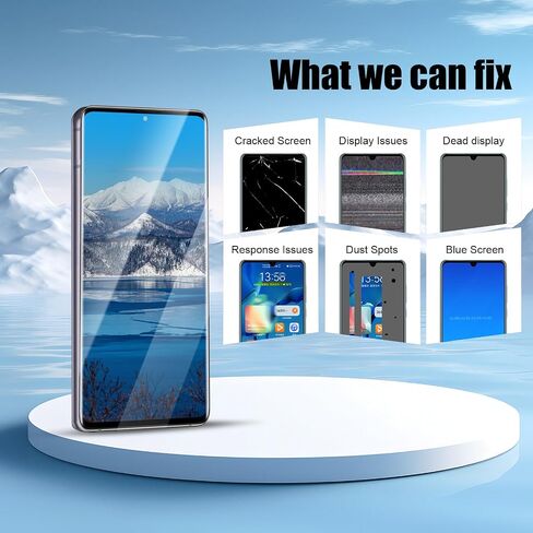 for Samsung Galaxy Note 10 Plus LCD Screen Replacement SM-N975 SM-N976 6.8" LCD Display Touch Digitizer Assembly with Black Frame[US Version](Without Fingerprint) in Kuwait