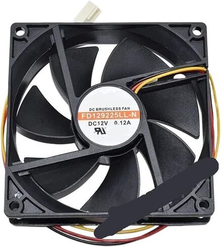 FD129225LL-N DC 12V 0.12A 90x90x25mm 3-Wire Server Cooling Fan in Saudi Arabia