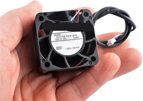 Cooling Fan 1511FB-04W-B56 38mm X 28mm DC12V 0.46A 4-Pin 3.8cm for 1U 2U Power Supply in Saudi Arabia