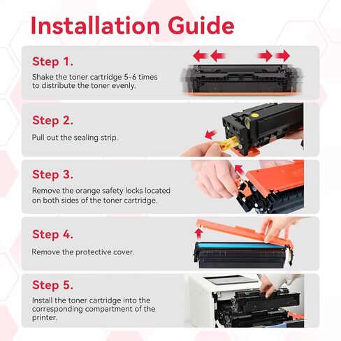 054H 054 Toner Cartridges Set Compatible for Canon 054 054H CRG-054H Toner in Saudi Arabia