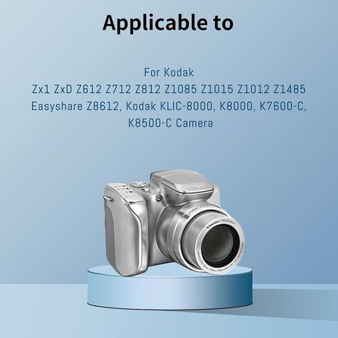 KLIC-8000 Battery for Kodak Zx1 ZxD Z612 Z712 Z812 Z1085 Z1015 Z1012 Z1485 in Kuwait