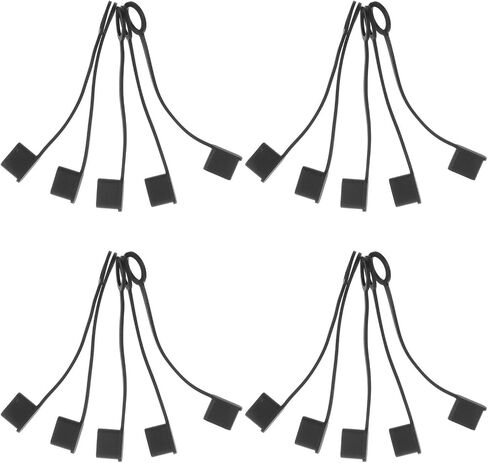 Hemobllo 20pcs USB C Cable Protectors with Hanging Loop, Silicone Anti-dust Caps for Type C Charging Ports, Portable and Scratch Prevention Covers for Outdoor Use and Travel in Kuwait