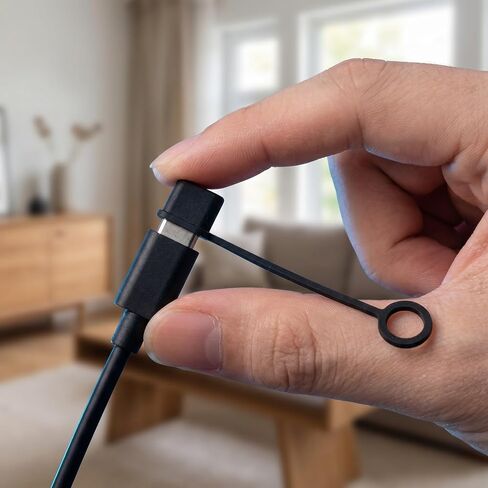 Hemobllo 20pcs USB C Cable Protectors with Hanging Loop, Silicone Anti-dust Caps for Type C Charging Ports, Portable and Scratch Prevention Covers for Outdoor Use and Travel in Kuwait
