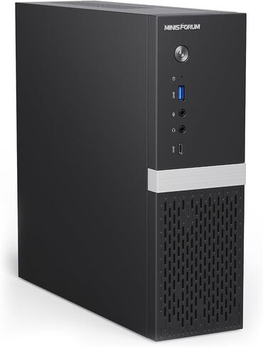 MINISFORUM 139D7 Mini PC Intel Core i9-13900HX (24C/32T, Up to 5.4GHz), AMD RX 9060 XT 16GB, Barebone (No RAM/SSD/OS) Desktop Workstation Computer, HDMI2.1/DP2.1 Hexa Display, 2.5G LAN, WiFi 7, BT5.4 in Kuwait